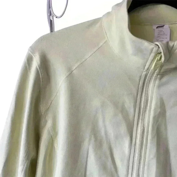 Fabletics Women's Full-Zip Jacket Light Neon Green Size L Lightweight Casual - Picture 3 of 9